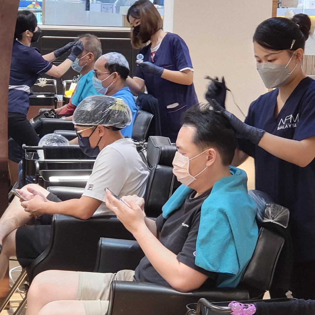 NPM Malaysia hair treatment process